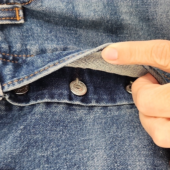 Levi's Wedgie Fit Button Fly Skinny Jeans - Picture 6 of 10